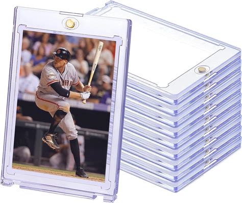 Amazon.com: 25 ct Magnetic Card Holders for Trading Cards,35PT Magnetic ...