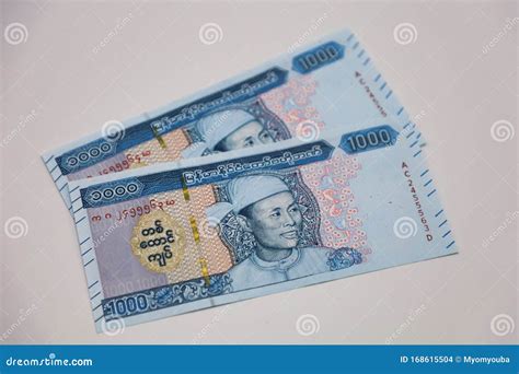 Myanmar Kyats Banknote, Money, Kyat Currency in Myanmar. Editorial Stock Image - Image of asia ...