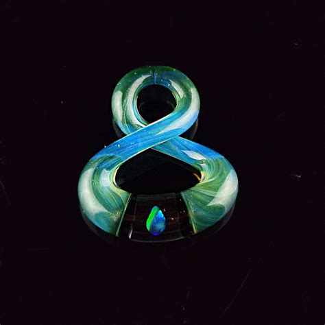 Natey - NC Made - Mini Infinity Pendant Color Fade | Sherlocks Glass ...