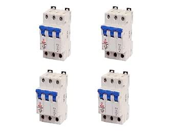 SHIP- 40 AMP Triple Pole MCB (B & C-Curve 10 kA) 415V - 50Hz ISI MARKED ...