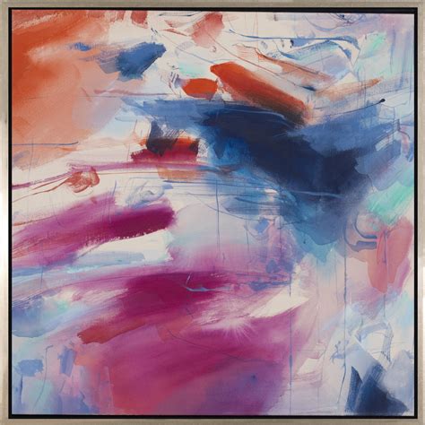 CHC Art, Inc. Depth of Love II - Floater Frame Painting on Canvas - Wayfair Canada