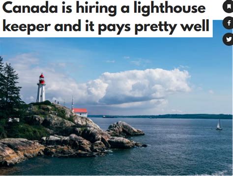 社恐首选！加拿大正招聘“世界上最孤独的工作”，工资超高 与世隔绝 | Redian News