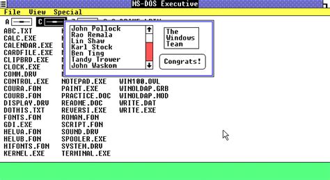 Windows 1.0 Bat 的图像结果