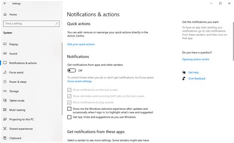 Image result for Turn Off Windows Notifications