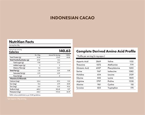 Buy Best Vegan Protein Powder Online - Indonesian Cacao – Cosmix
