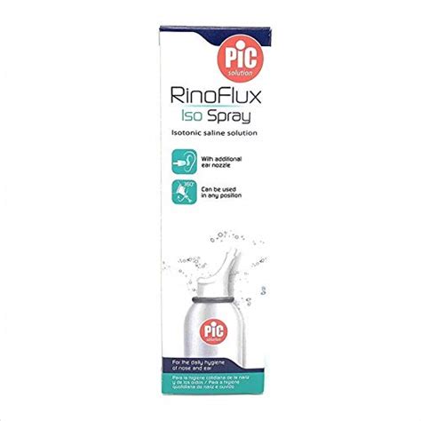 Buy Pic RinoFlux Iso Spray Soluzione Fisiologica Isotonica Naso E ...