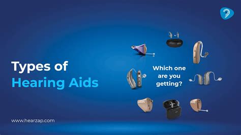 Types of Hearing Aids: BTE, ITE, RIC, IIC & More - Hearzap