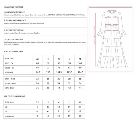 Size Guide – Getaway Clothing - TGAC