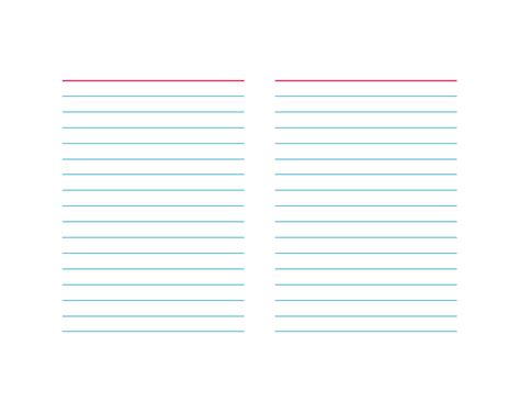 Index Card Template Google Docs [Guide + Free Template]