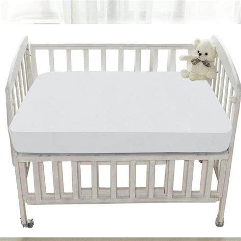 Cotton Terry Waterproof Crib Mattress Protector (Pack of 2) – Trance ...