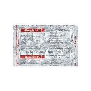 Rozalet 10mg Strip Of 10 Capsules: Uses, Side Effects, Price & Dosage ...