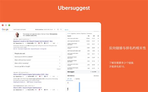 Ubersuggest-SEO与关键词神器 3.3.3.2953 - Chrome浏览器插件扩展