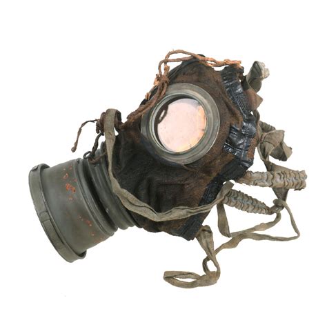 Original Imperial German WWI M1917 Ledermaske Gas Mask with Can ...