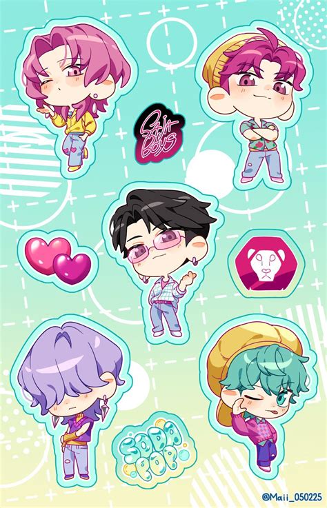 Kpop Demon Hunters Stickers Printable