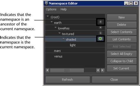 Image result for Namespace Script in Maya