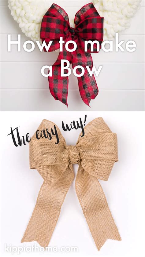 Image result for Making a Bow Tutorial