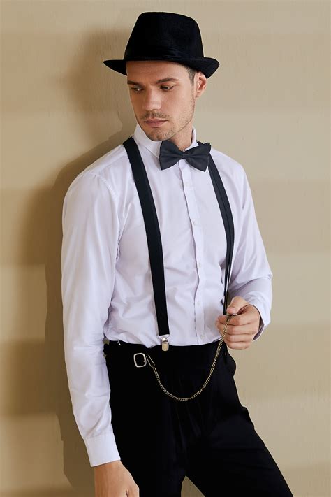 1920s Mens Fashion - Mens Panama Hat Gatsby Set | BABEYOND | Party ...