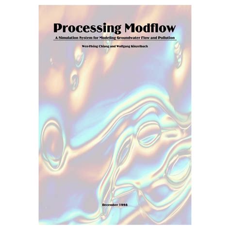 Processing MODFLOW Tutorial 的图像结果