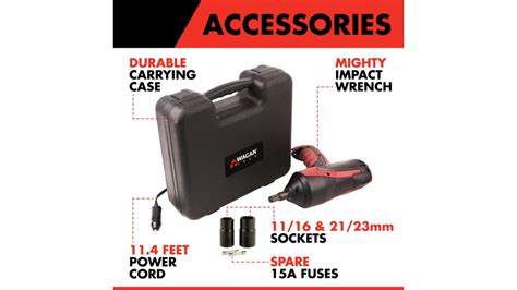 Wagan Tech 12V Mighty Impact Wrench — CampSaver