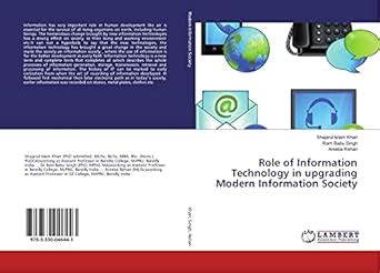 Role of Information Technology in upgrading Modern Information Society ...