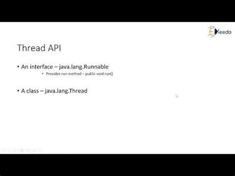 Image result for Java Thread API