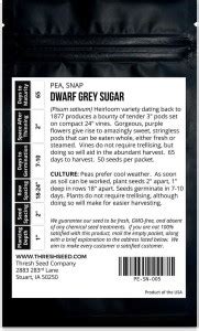 VibeX ® LXI-459 Dwarf Grey Sugar Pea Seed Price in India - Buy VibeX ...