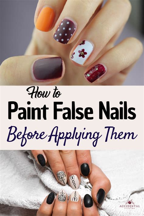 Step by Step Applying False Nails 的图像结果