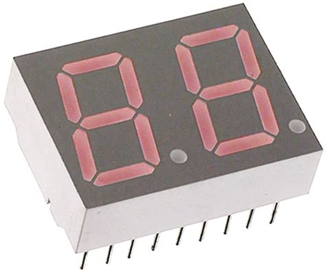 HDSP-521E Broadcom | HDSP-521E Broadcom 2 Digit 7-Segment LED Display ...