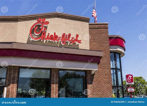 Lafayette - Circa June 2017: Chick-fil-a Retail Fast Food Location ...