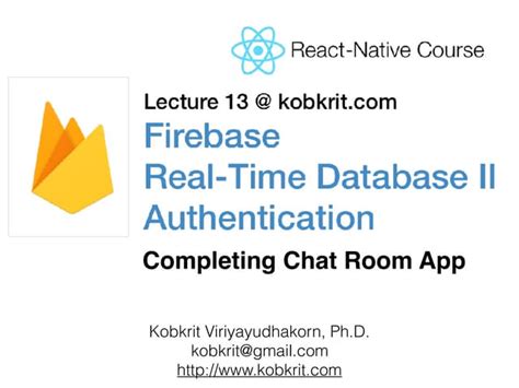 Image result for React Native Firebase Authentication Tech Tutorials