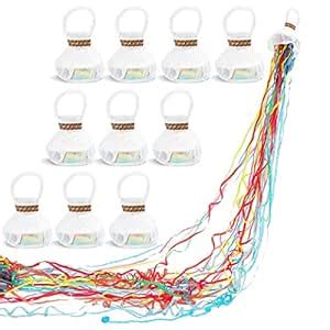 Party Throw Streamers with Stringed Confetti (10-Pack) : Amazon.in ...