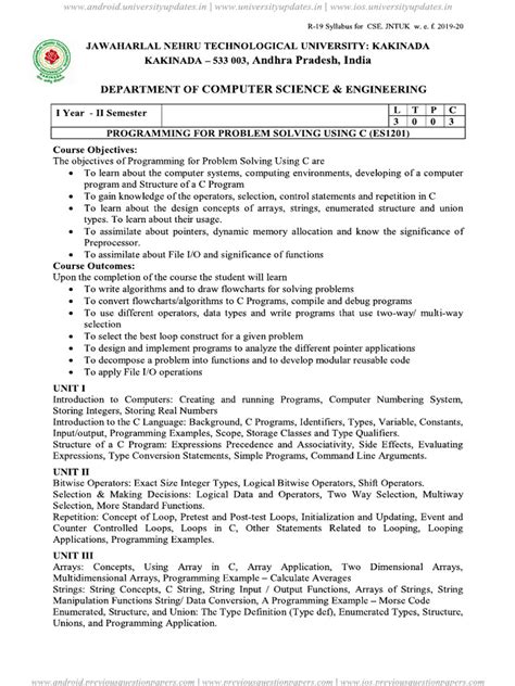 Image result for Programming Data Structures and Algorithms 2 CSE 3rd Semester Book PDF