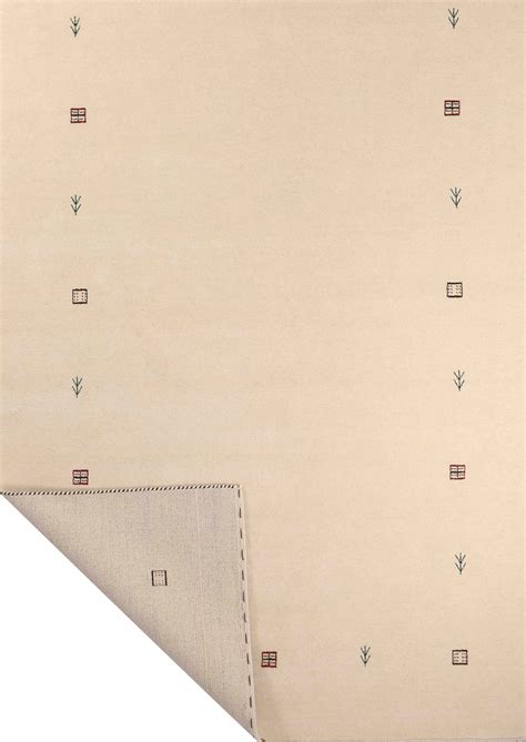 Traditional Loom Knot Loribuff Lahou Off White Rug Carpet