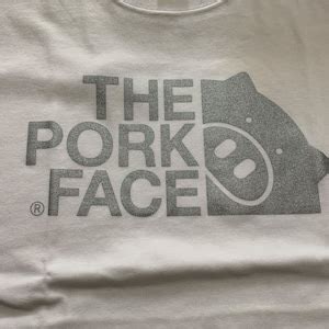 THE PORK FACE メンズ 金と銀 半袖Tシャツ(S〜XXXL) | デカイTシャツ屋さん