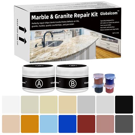 Marble And Granite Repair Kit Porcelain Marble Stone And Quartz ...