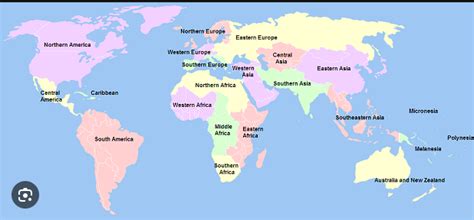 World Regions 的图像结果