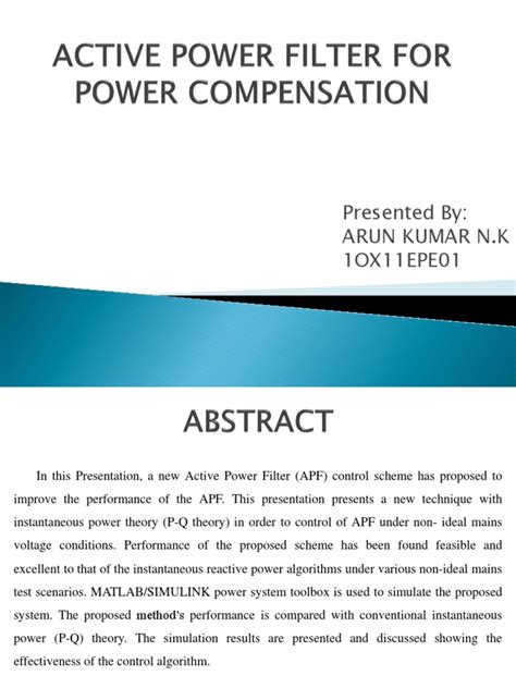 Image result for Active Power Filter Applications