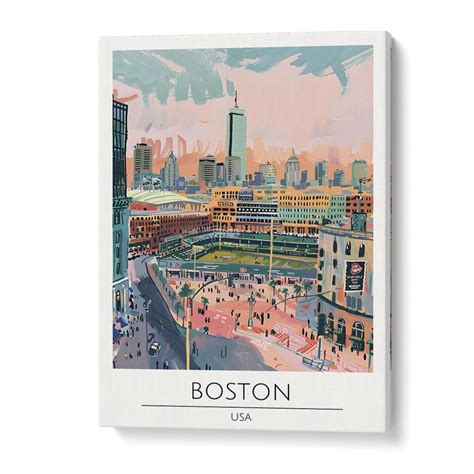 Boston USA Travel Posters for Art Lovers and Enthusiasts – Asianmonk