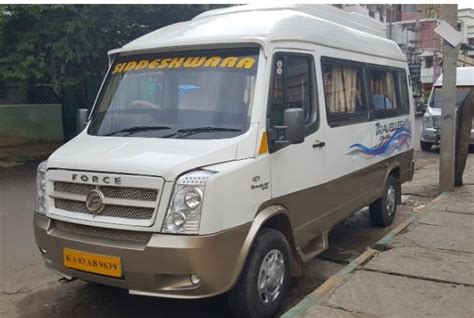 Tempo Traveller Rental Bangalore – Siddeshwara Travels