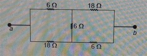 In the circuit shown, the effective resistance between the points a and ...