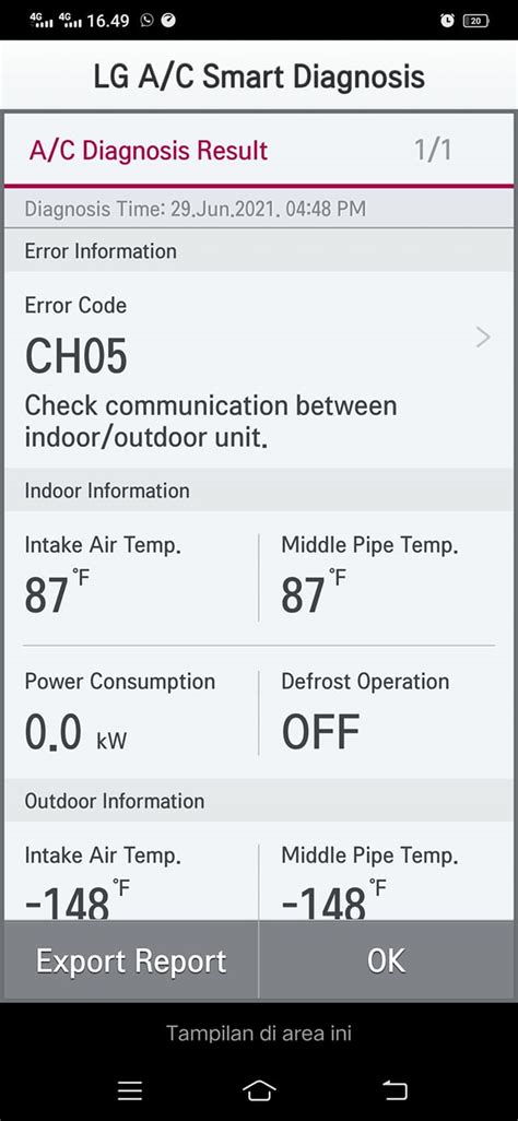 LG Inverter AC Window Error Code 32 的图像结果