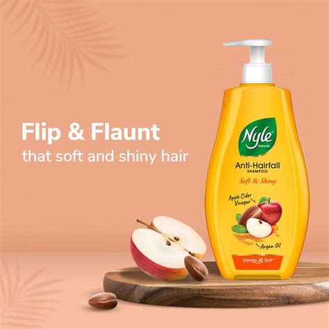 Buy NYLE NATURALS SOFT AND SHINY ANTI HAIRFALL SHAMPOO, WITH APPLE ...