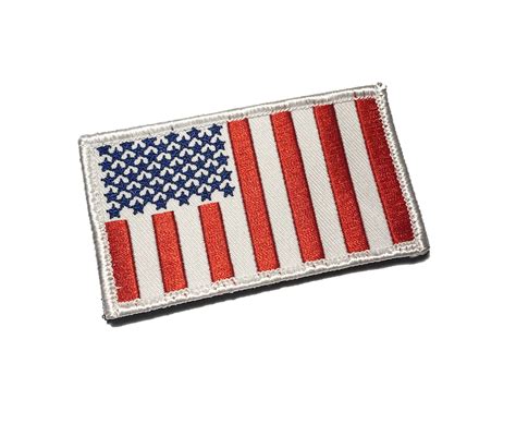 The United States Civil Flag Morale Patch 3.5" x 2" (Hook and Loop ...