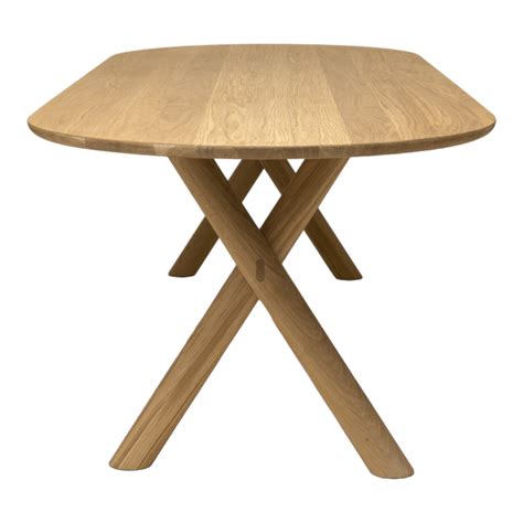 Mabel 6 Seater Oak Dining Table Set With Chairs – Nismaaya Decor