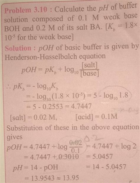 Image result for Buffer Solution Problem