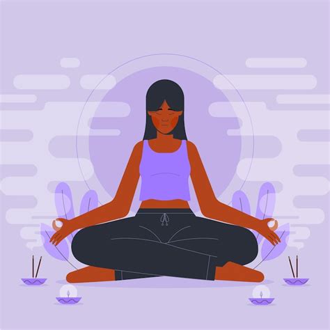 Meditation illustration Images - Free Download on Freepik