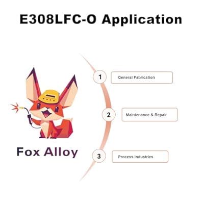 FoxAlloy Stainless Steel Flux Cored Wire E308LFC-O India | Ubuy