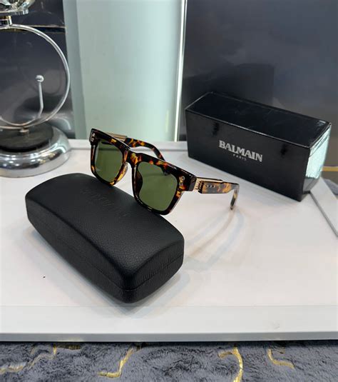 Balmain Paris Tiger Green Limited Edition Luxury Shade With Original P ...