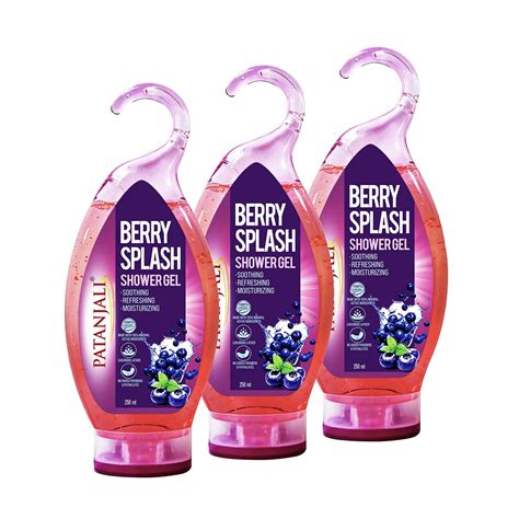 Patanjali Shower Gel (Berry Splash)