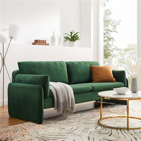 Emerald Green Sofa | Cabinets Matttroy